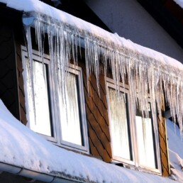 Window companies can provide windows with compression seals to better insulate against the winter cold.