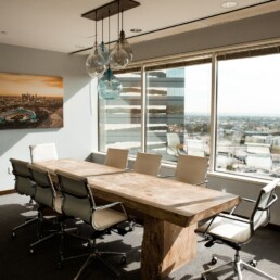 office space with window